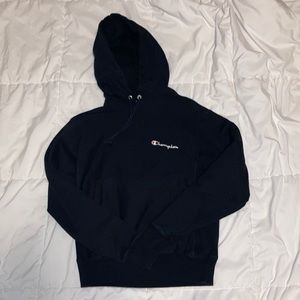 Small Black Sport Champion Hoodie